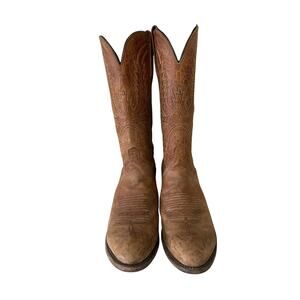 Lucchese Men's Crayton Mad Dog Goat Western Boots Size:7.5 B